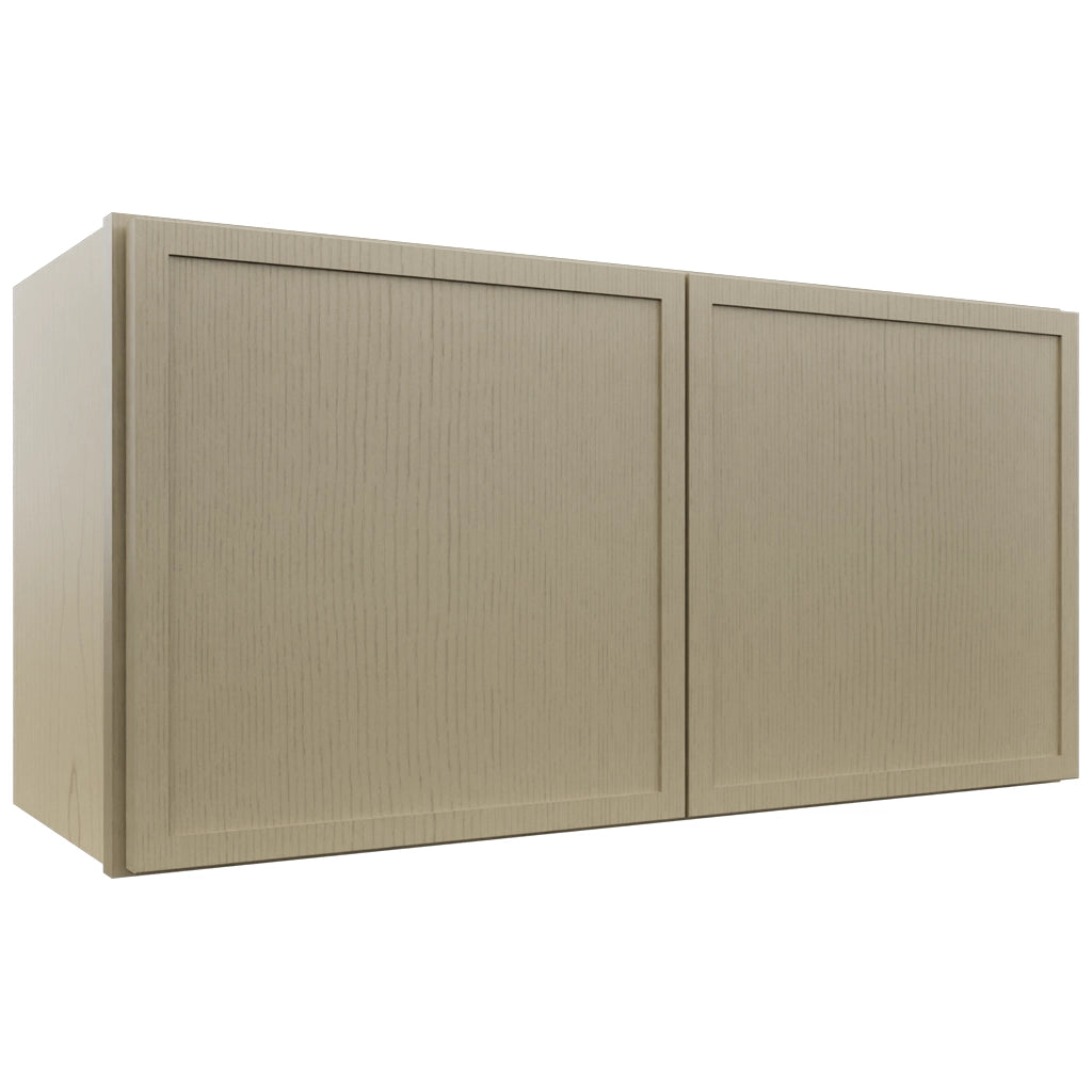 Fabuwood Luna Desert Oak W3015 Wall Standard Cabinet, Front View