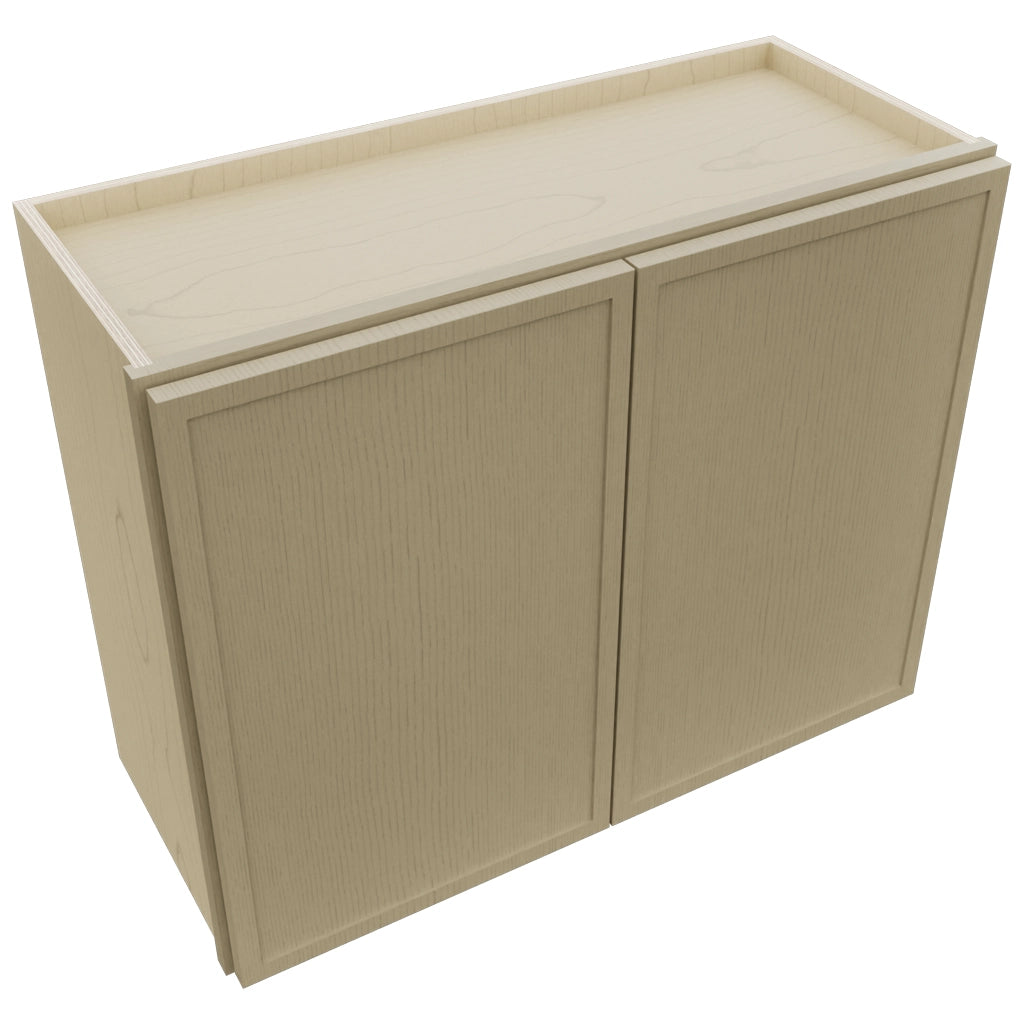 Fabuwood Luna Desert Oak W3024 Wall Standard Cabinet, Top View