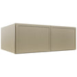 Fabuwood Luna Desert Oak W331224 Wall Deep Cabinet, Front View