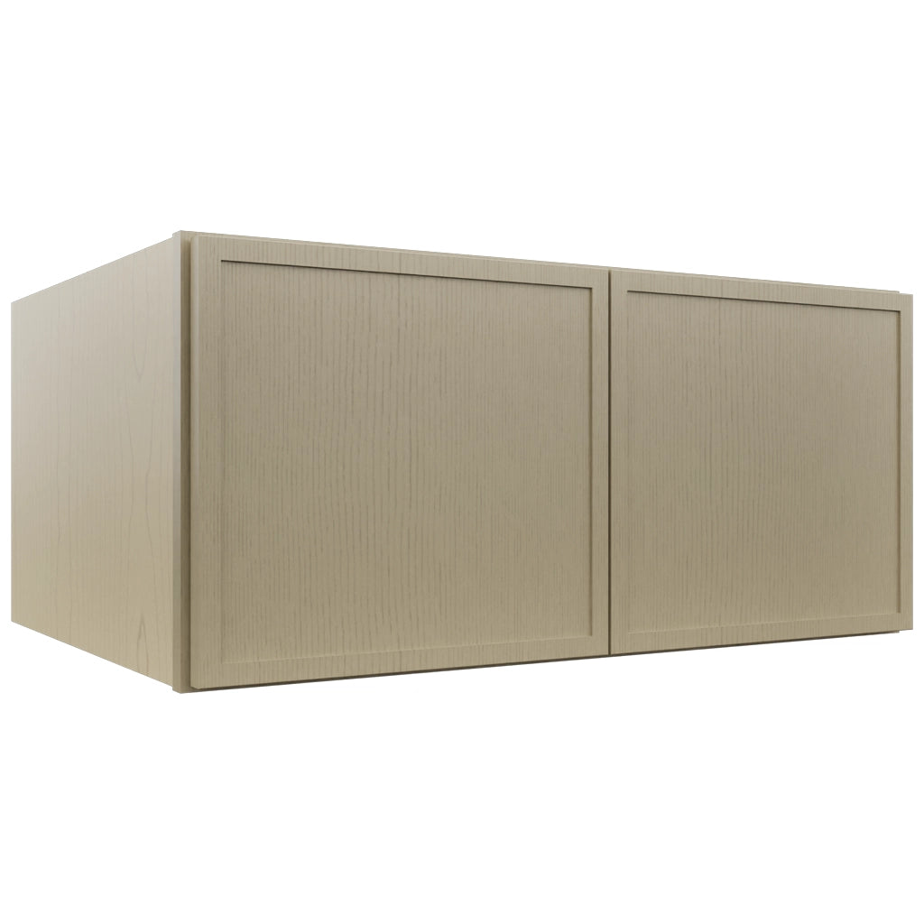 Fabuwood Luna Desert Oak W331524 Wall Deep Cabinet, Front View