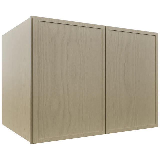 Fabuwood Luna Desert Oak W332424 Wall Deep Cabinet, Front View