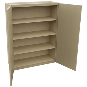 Fabuwood Luna Desert Oak W3342 Wall Standard Cabinet, Open View