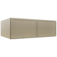 Fabuwood Luna Desert Oak W361224 Wall Deep Cabinet, Front View