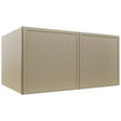 Fabuwood Luna Desert Oak W361824 Wall Deep Cabinet, Front View