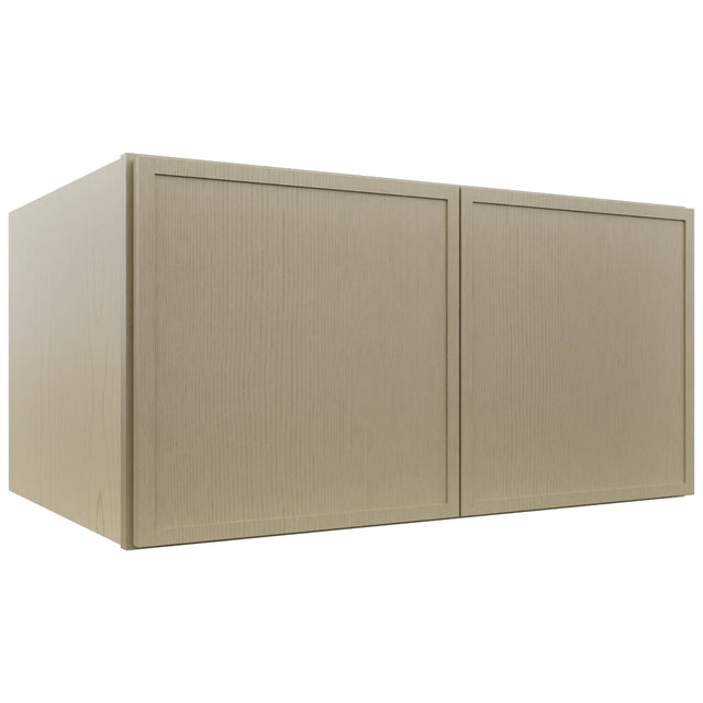Fabuwood Luna Desert Oak W361824 Wall Deep Cabinet, Front View