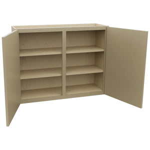 Fabuwood Luna Desert Oak W3930 Wall Standard Cabinet, Open View