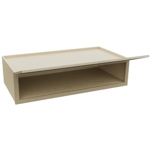 Fabuwood Luna Desert Oak W481224LU Wall Deep Cabinet, Open View