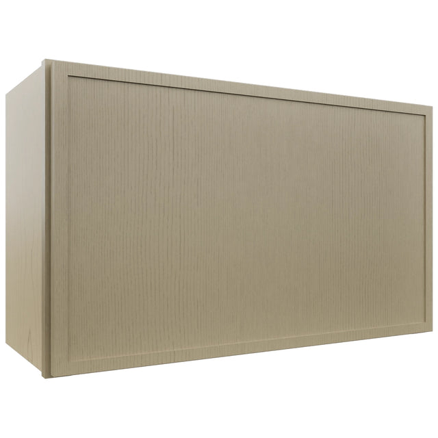 Fabuwood Luna Desert Oak WAC3018 Wall Appliance Cabinet, Front View