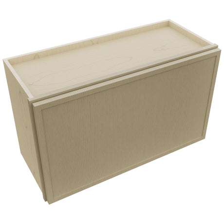Fabuwood Luna Desert Oak WAC3018 Wall Appliance Cabinet, Top View