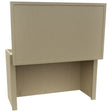 Fabuwood Luna Desert Oak WAC3018 Wall Appliance Cabinet, Open View
