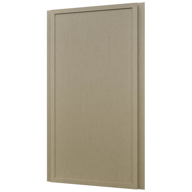 Fabuwood Luna Desert Oak WAE1230 Wall Angle End Cabinet, Front View