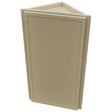 Fabuwood Luna Desert Oak WAE1230 Wall Angle End Cabinet, Top View