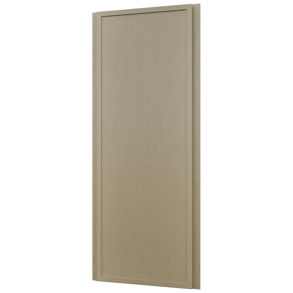 Fabuwood Luna Desert Oak WAE1242 Wall Angle End Cabinet, Front View