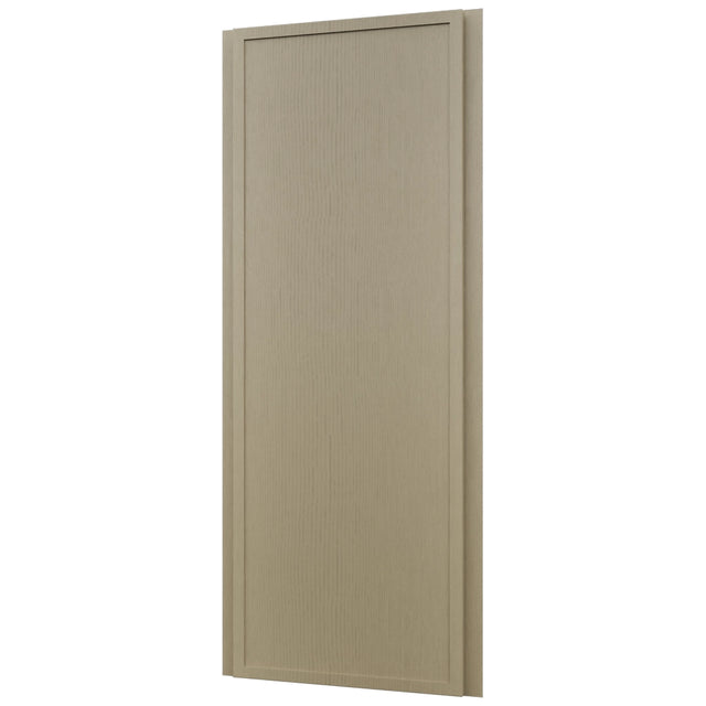 Fabuwood Luna Desert Oak WAE1242 Wall Angle End Cabinet, Front View