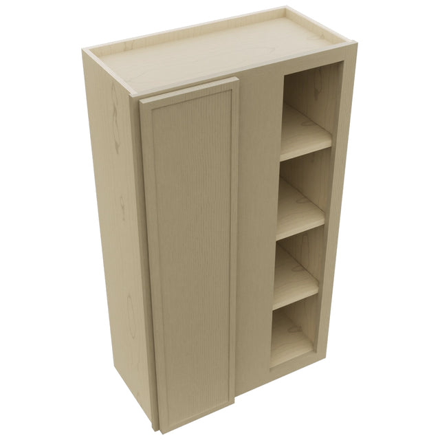 Fabuwood Luna Desert Oak WBC2442 Wall Corner Blind Cabinet, Top View