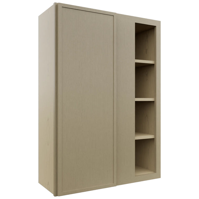 Fabuwood Luna Desert Oak WBC3042 Wall Corner Blind Cabinet, Front View