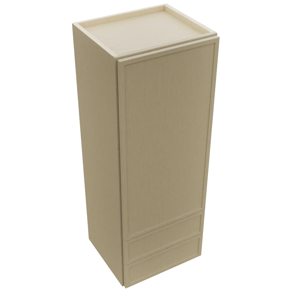 Fabuwood Luna Desert Oak WD1848 Wall Drawer Cabinet, Top View