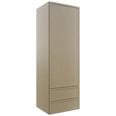 Fabuwood Luna Desert Oak WD1854 Wall Drawer Cabinet, Front View