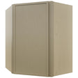 Fabuwood Luna Desert Oak WDC2430 Wall Corner Diagonal Cabinet, Front View