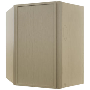 Fabuwood Luna Desert Oak WDC2430 Wall Corner Diagonal Cabinet, Front View
