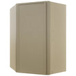 Fabuwood Luna Desert Oak WDC2436 Wall Corner Diagonal Cabinet, Front View