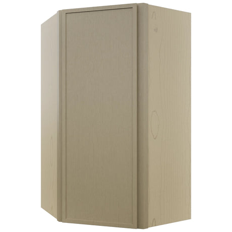 Fabuwood Luna Desert Oak WDC2442 Wall Corner Diagonal Cabinet, Front View