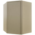 Fabuwood Luna Desert Oak WDC2736 Wall Corner Diagonal Cabinet, Front View