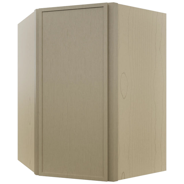 Fabuwood Luna Desert Oak WDC2736 Wall Corner Diagonal Cabinet, Front View