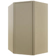 Fabuwood Luna Desert Oak WDC2742 Wall Corner Diagonal Cabinet, Front View
