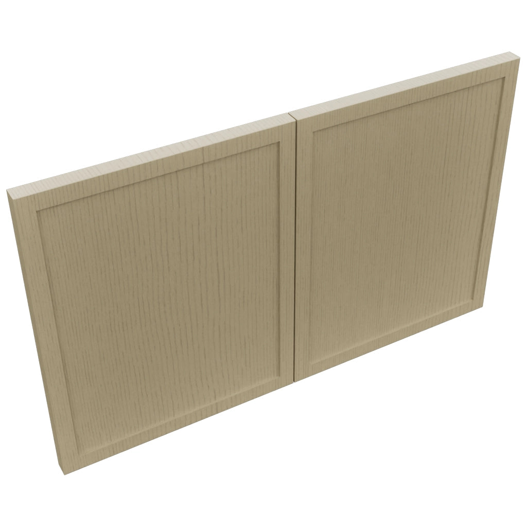 Fabuwood Luna Desert Oak WP-W1524D Panel, Top View