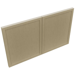Fabuwood Luna Desert Oak WP-W1524D Panel, Top View