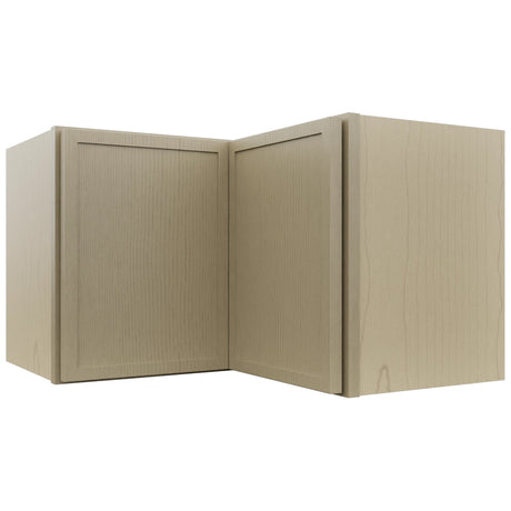 Fabuwood Luna Desert Oak WPC2415 Wall Corner Pie Cabinet, Front View
