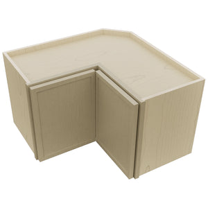 Fabuwood Luna Desert Oak WPC2415 Wall Corner Pie Cabinet, Top View