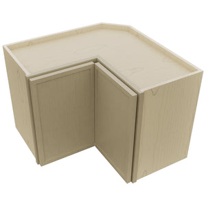 Fabuwood Luna Desert Oak WPC2418 Wall Corner Pie Cabinet, Top View
