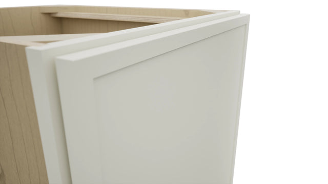 Fabuwood Luna Dove B21FD Base Full Door Cabinet, Detail View