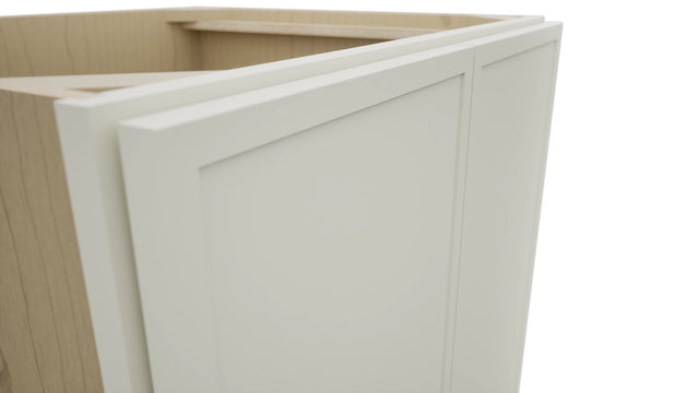 Fabuwood Luna Dove B27FD Base Full Door Cabinet, Detail View