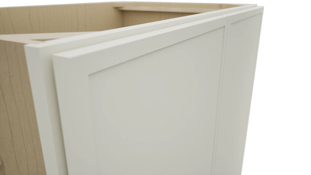 Fabuwood Luna Dove B36FD Base Full Door Cabinet, Detail View