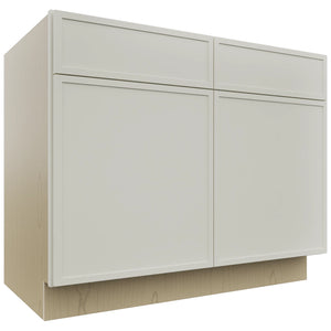 Fabuwood Luna Dove B42 Base Standard Cabinet, Front View