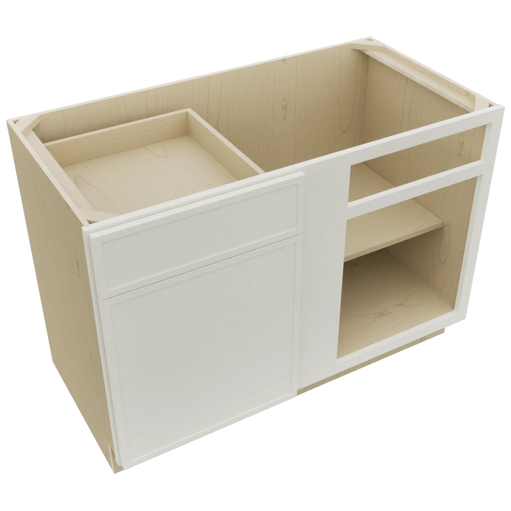 Fabuwood Luna Dove BLB48/51 Base Corner Blind Cabinet, Top View