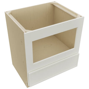 Fabuwood Luna Dove BMC30 Base Microwave Cabinet, Top View