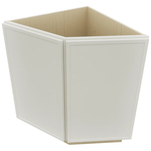Fabuwood Luna Dove BRA24 Base Return Angle Cabinet, Top View