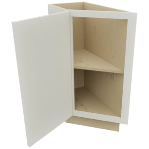 Fabuwood Luna Dove BTL12 Base Transitional Cabinet, Open View