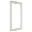 Fabuwood Luna Dove DS DFG1530 Wall Prepped Door, Front View