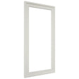 Fabuwood Luna Dove DS DFG1836 Wall Prepped Door, Front View