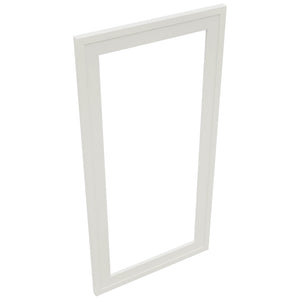 Fabuwood Luna Dove DS DFG1836 Wall Prepped Door, Top View