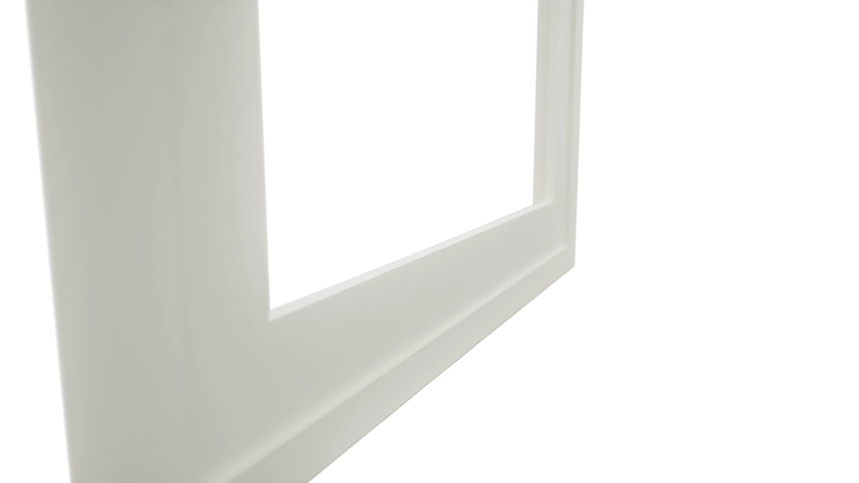 Fabuwood Luna Dove DS DFG1842 Wall Prepped Door, Detail View