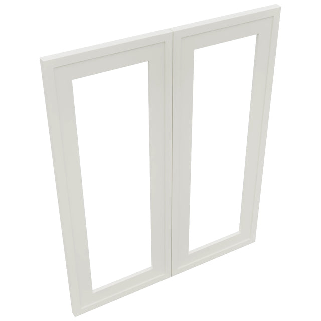 Fabuwood Luna Dove DS DFG2430 Wall Prepped Door, Top View