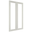 Fabuwood Luna Dove DS DFG2442 Wall Prepped Door, Front View