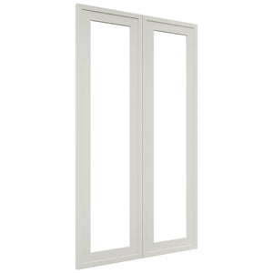 Fabuwood Luna Dove DS DFG2442 Wall Prepped Door, Front View