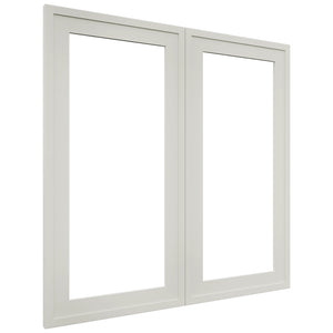 Fabuwood Luna Dove DS DFG3030 Wall Prepped Door, Front View